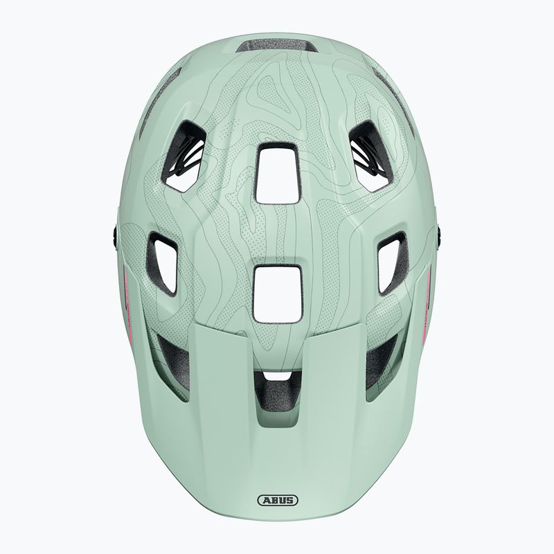 ABUS MoDrop geeiste Minze Fahrradhelm 7