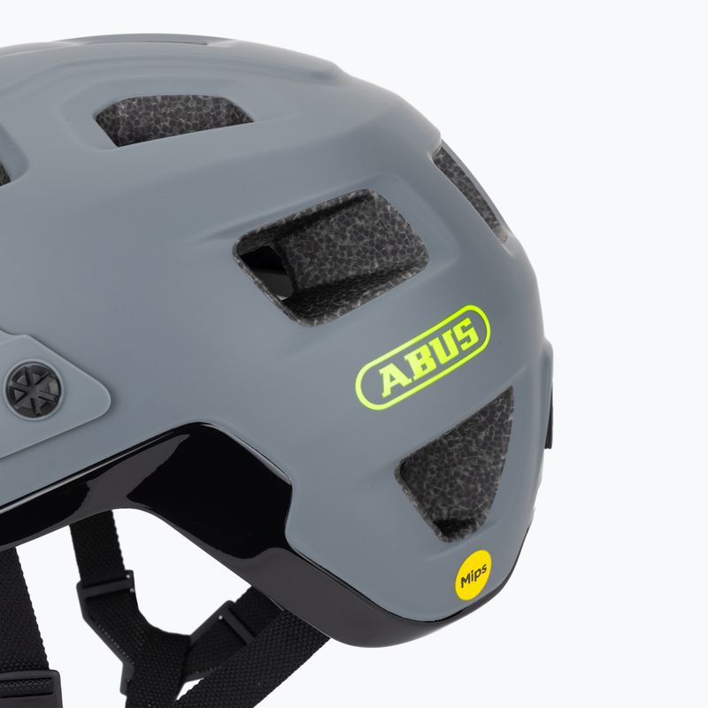 Fahrradhelm ABUS MoDrop MIPS concrete grey 7