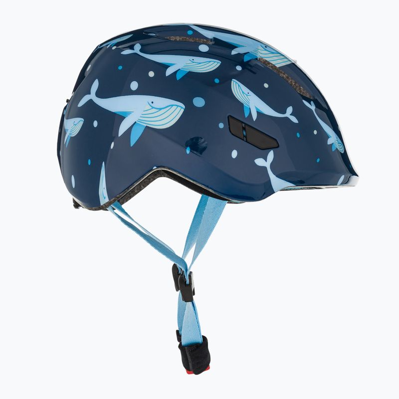 ABUS Kinderfahrradhelm Smiley 3.0 Blauwal 4