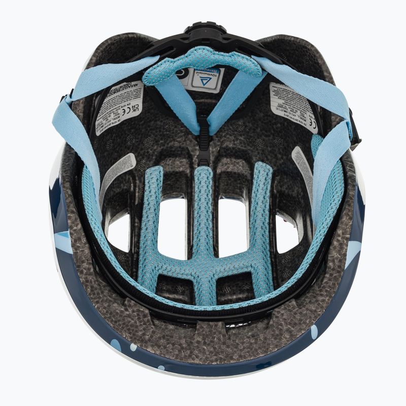 ABUS Kinderfahrradhelm Smiley 3.0 Blauwal 6