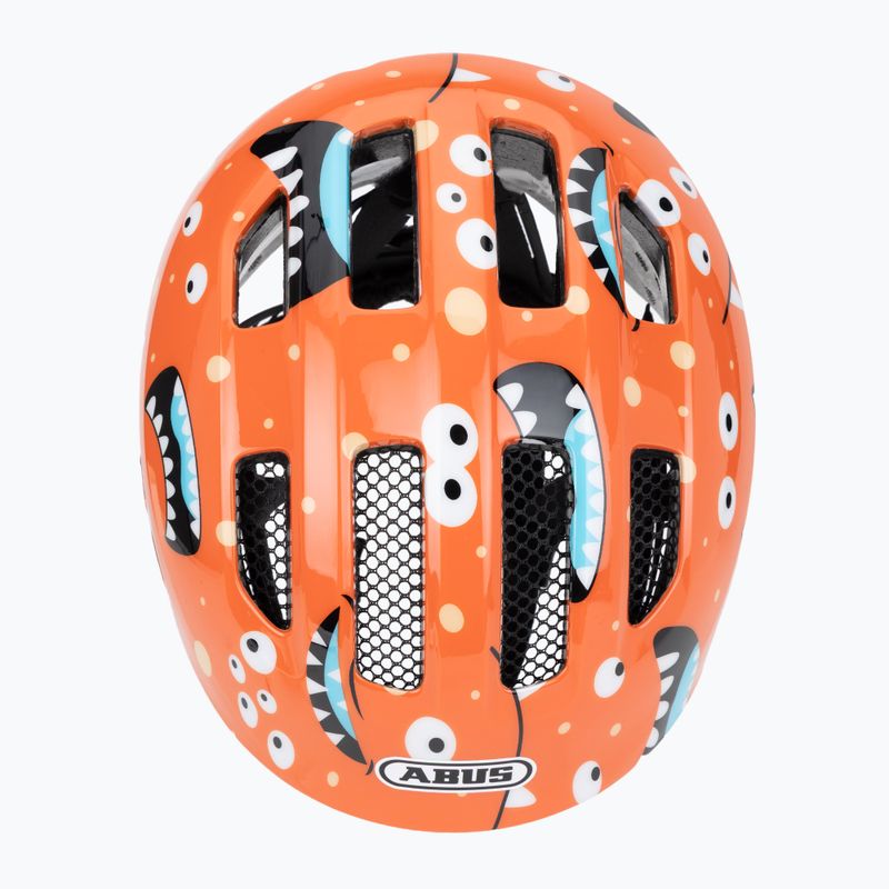 Fahrradhelm Kinder ABUS Smiley 3.0 orange monster 6