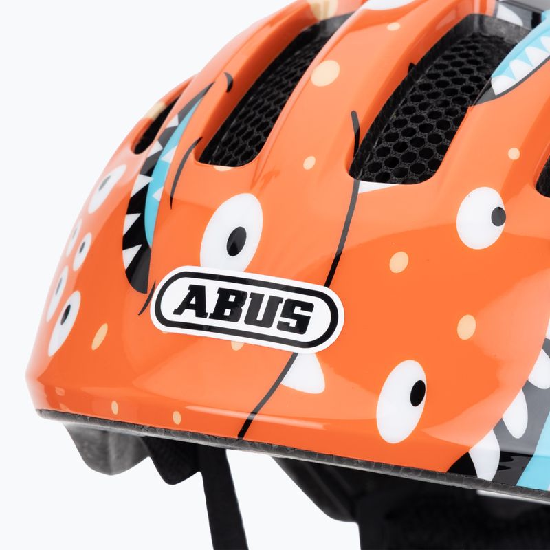 Fahrradhelm Kinder ABUS Smiley 3.0 orange monster 7