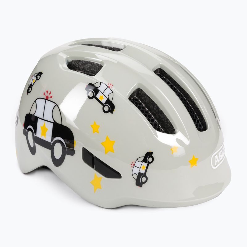 ABUS Kinderfahrradhelm Smiley 3.0 grau 67269