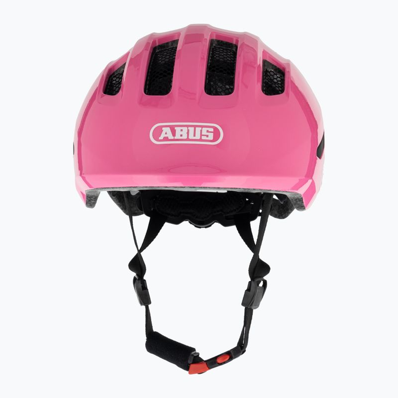 ABUS Kinderfahrradhelm Smiley 3.0 glänzend rosa 2