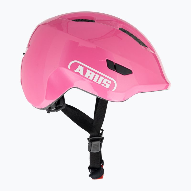 ABUS Kinderfahrradhelm Smiley 3.0 glänzend rosa 4