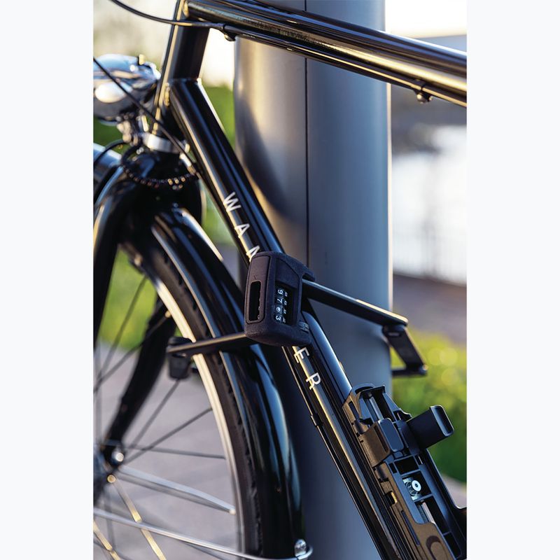 Fahrradschloss ABUS Bordo 6000C/90 SH Combo schwarz 4