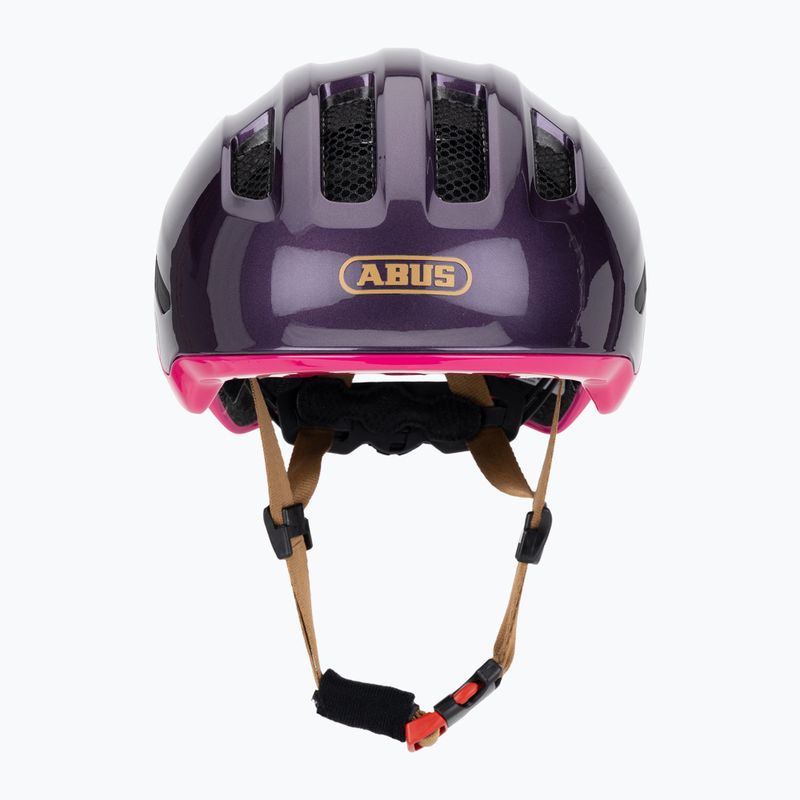 Fahrradhelm Kinder ABUS Smiley 3.0 ACE LED royal purple 2