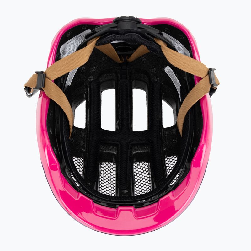 Fahrradhelm Kinder ABUS Smiley 3.0 ACE LED royal purple 5