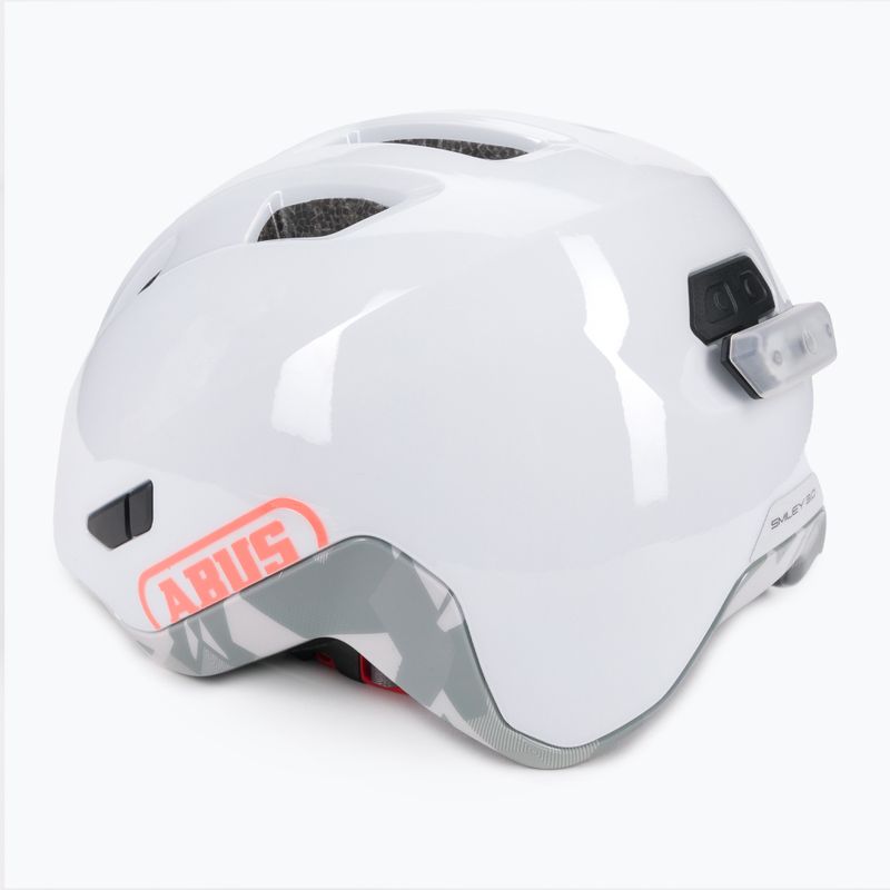 ABUS Smiley 3.0 ACE LED Kinderfahrradhelm weiß 67715 4