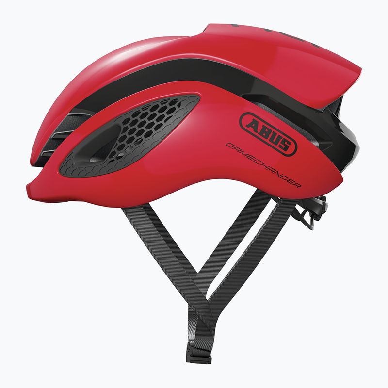 ABUS GameChanger Fahrradhelm leuchtend rot