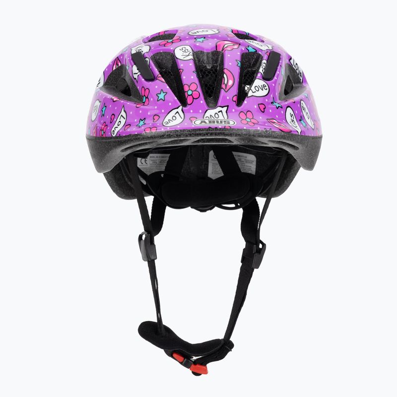 Fahrradhelm Kinder ABUS Smooty 2.0 purple kisses 2
