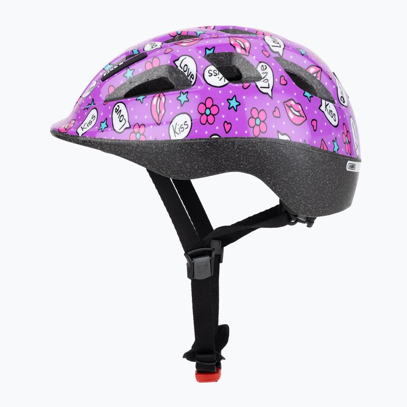 Fahrradhelm Kinder ABUS Smooty 2.0 purple kisses 3