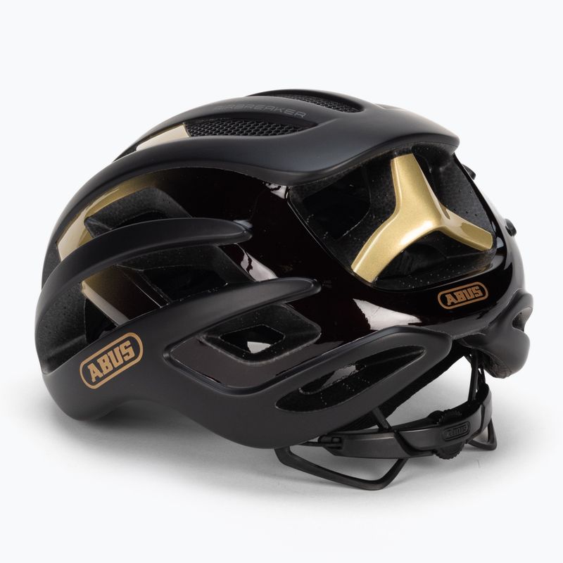 ABUS AirBreaker Fahrradhelm schwarz/gold 86830 4