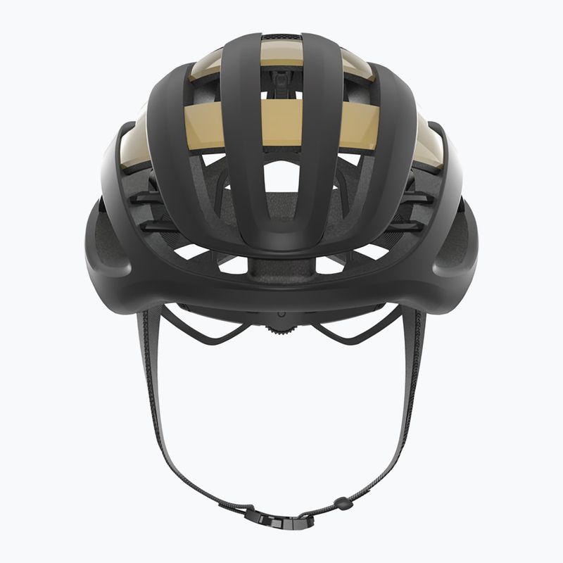 ABUS AirBreaker Fahrradhelm schwarz/gold 86830 6