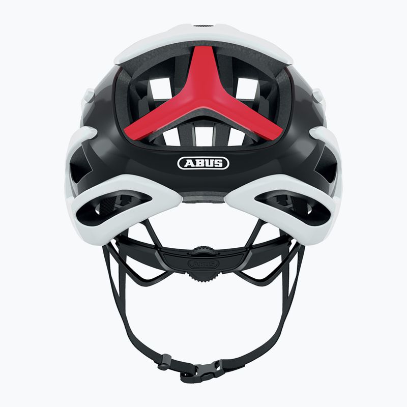ABUS AirBreaker Fahrradhelm weiß und rot 86836 8