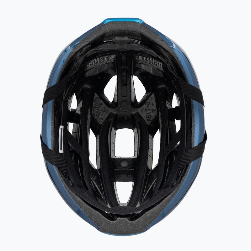 ABUS StormChaser stahlblauer Fahrradhelm 2