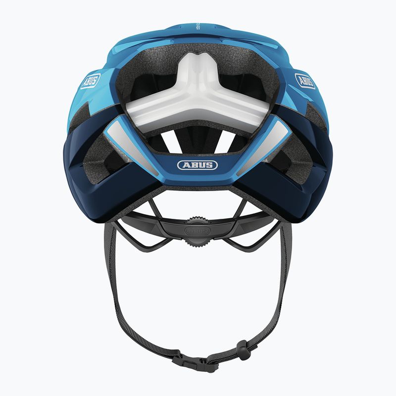 ABUS StormChaser stahlblauer Fahrradhelm 5