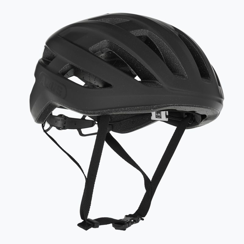 ABUS PowerDome Samt schwarzer Fahrradhelm