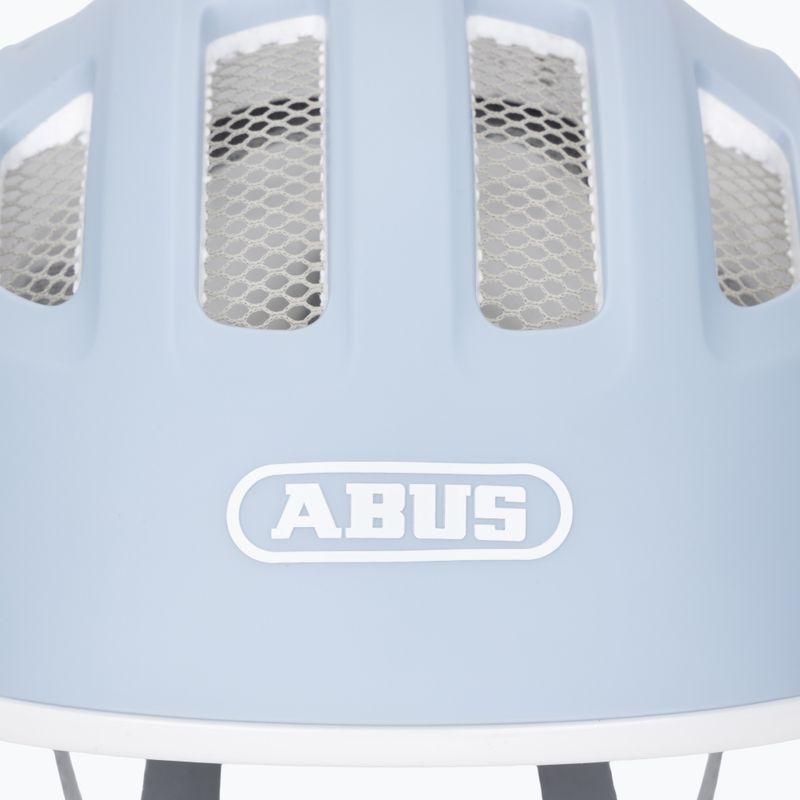 Fahrradhelm Kinder ABUS Smiley 3.0 ACE LED pure aqua 7