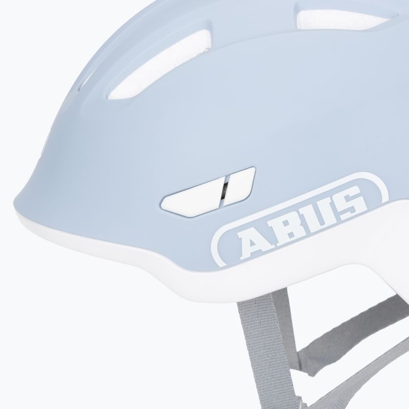 Fahrradhelm Kinder ABUS Smiley 3.0 ACE LED pure aqua 8