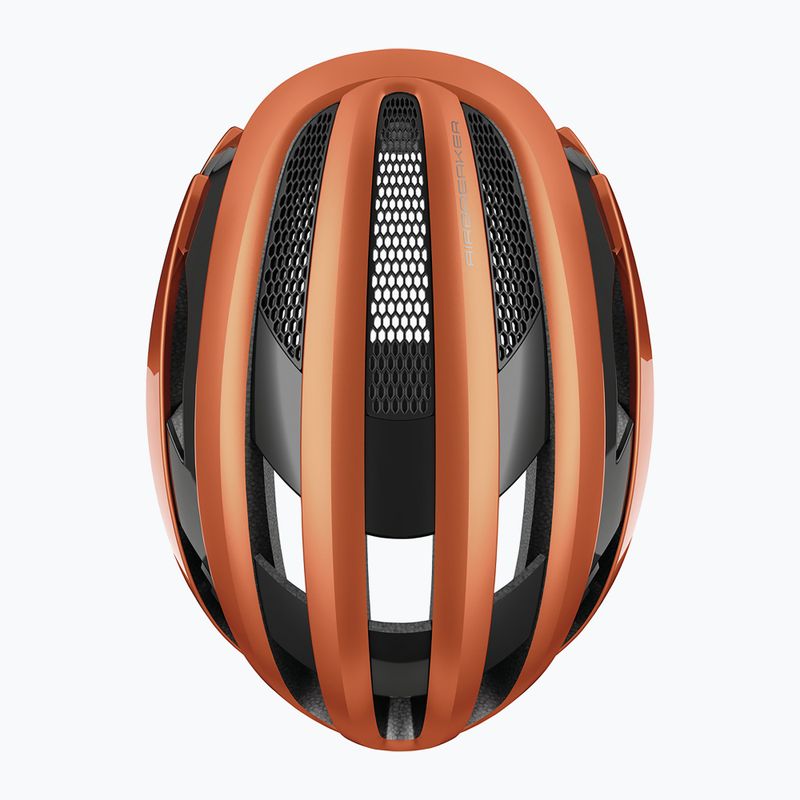 ABUS AirBreaker Fahrradhelm Goldfisch orange 5