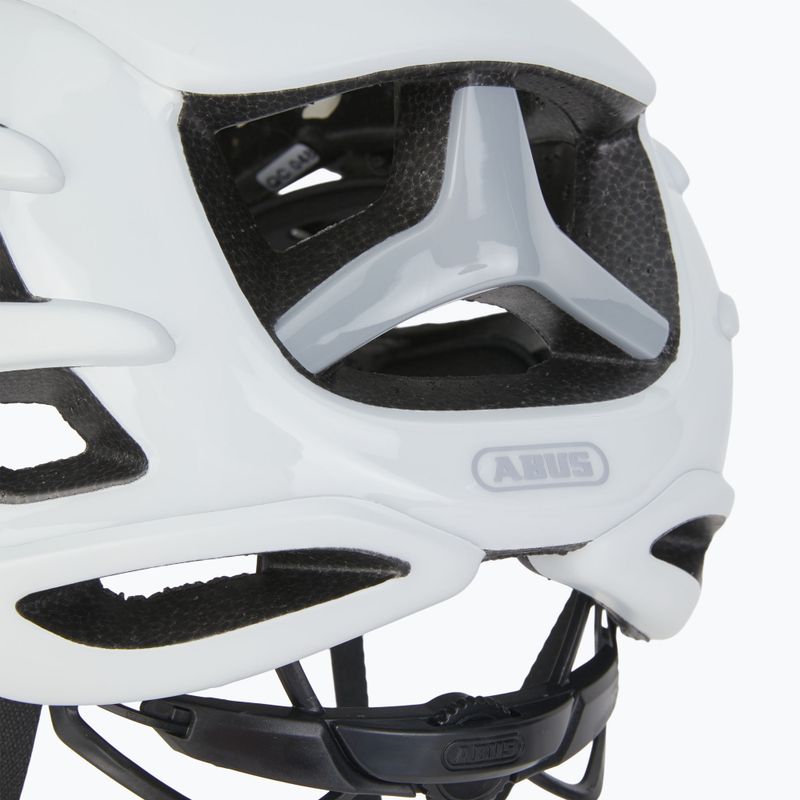Fahrradhelm ABUS AirBreaker polar white matt 8
