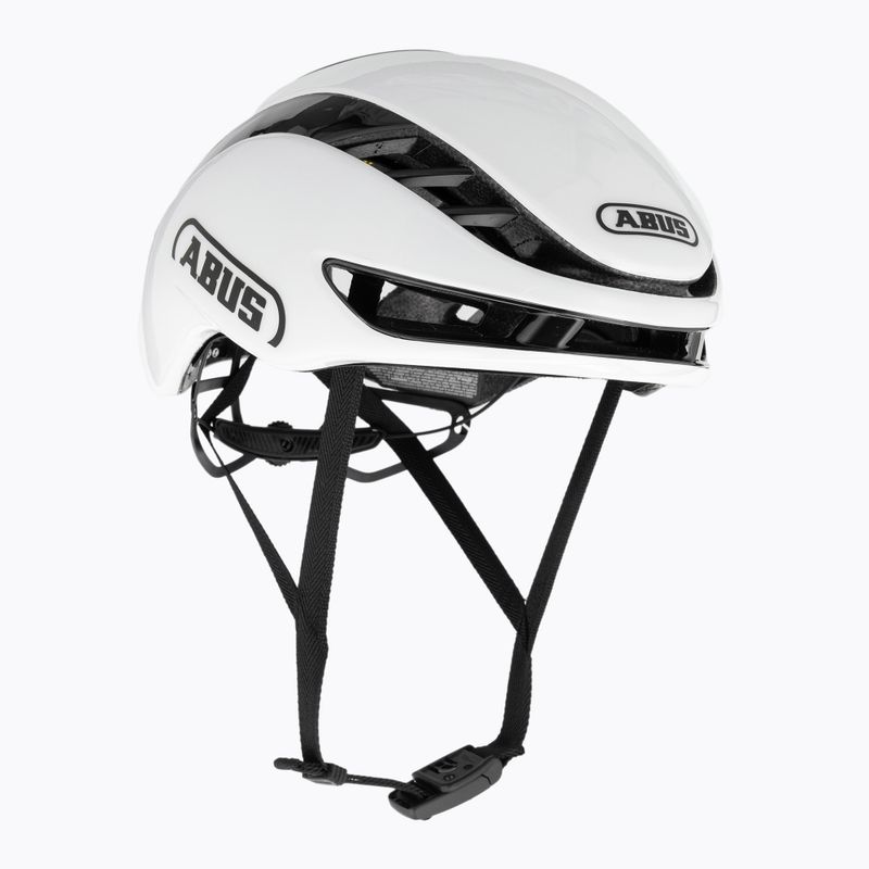 ABUS Gamechanger 2.0 MIPS Fahrradhelm glänzend weiß