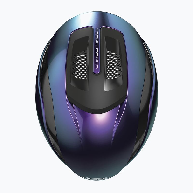 Fahrradhelm ABUS Gamechanger 2.0 MIPS flip flop purple 5