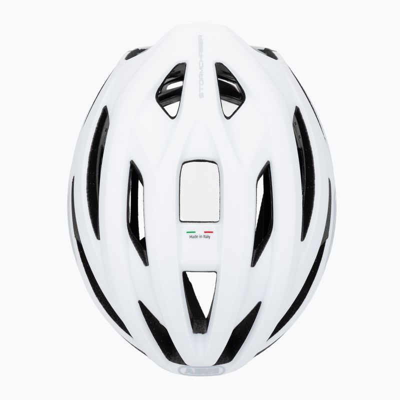 Fahrradhelm ABUS StormChaser Ace polar white 6
