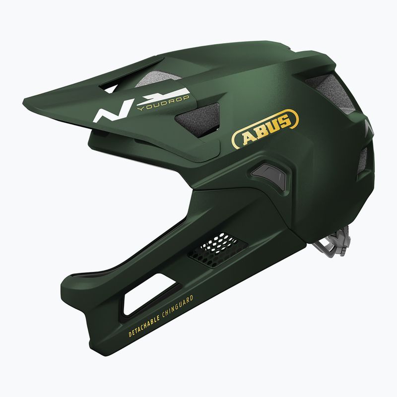 Kinderfahrradhelm ABUS Youdrop FF moss green 2