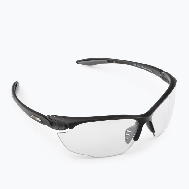 Fahrradbrille Alpina Twist Four V black matte/black