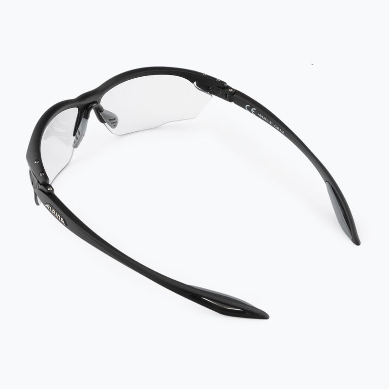 Fahrradbrille Alpina Twist Four V black matte/black 2
