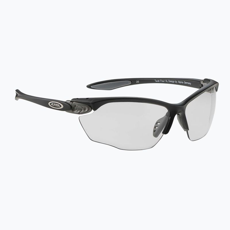 Fahrradbrille Alpina Twist Four V black matte/black 6
