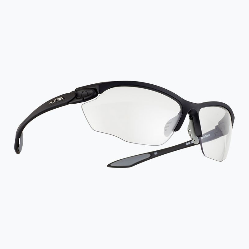 Fahrradbrille Alpina Twist Four V black matte/black 7