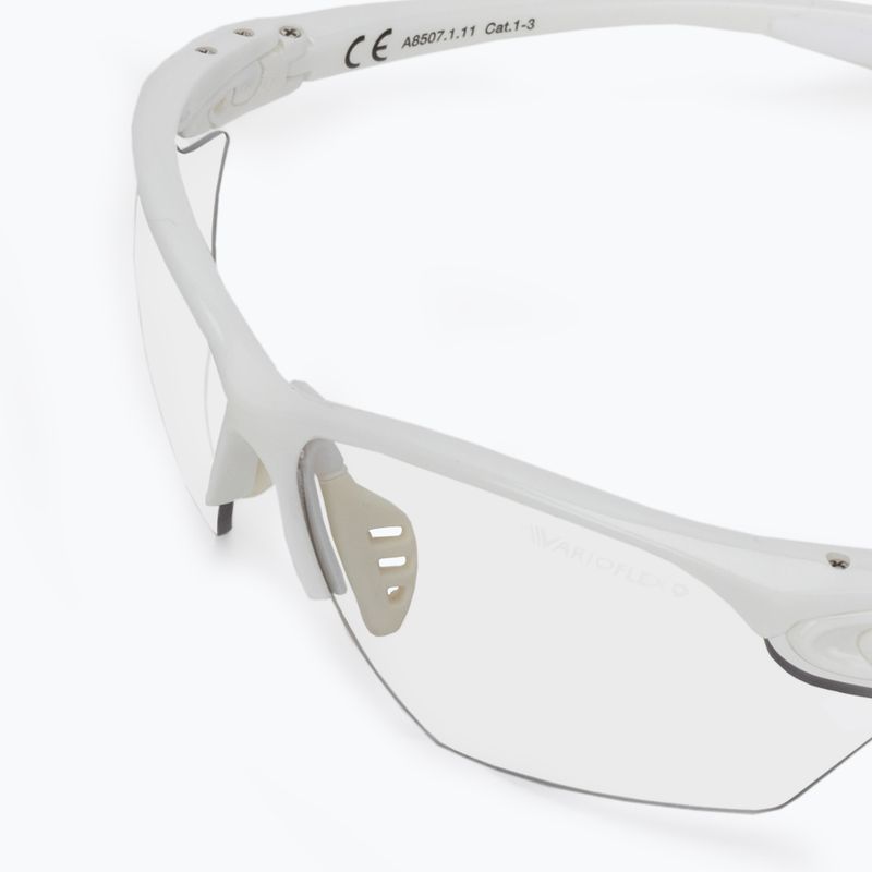 Fahrradbrille Alpina Twist Four V S white/black 5