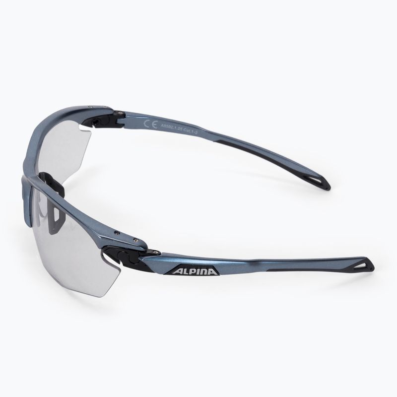 Fahrradbrille Alpina Twist Five Hr V tin black/black 4