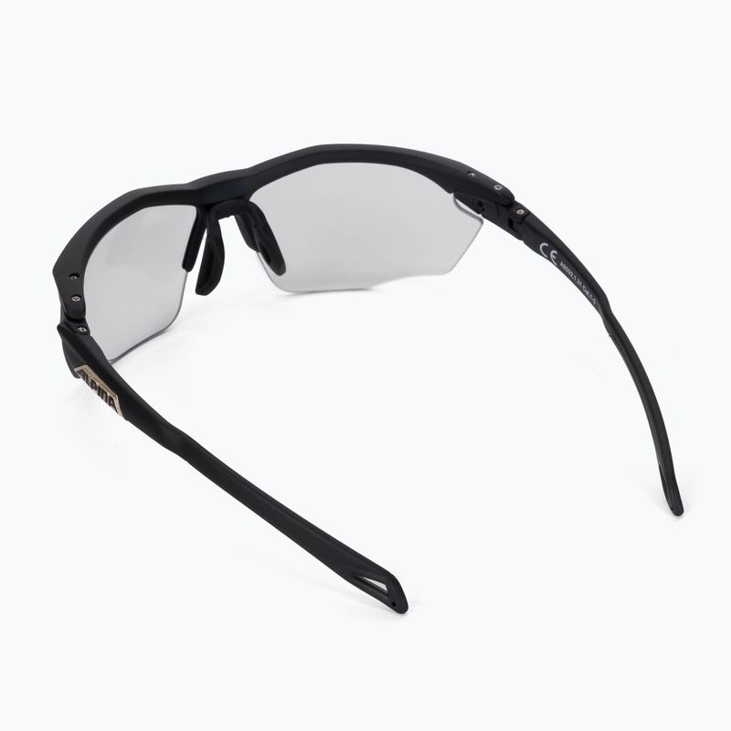 Fahrradbrille Alpina Twist Five Hr V black matte/black 2