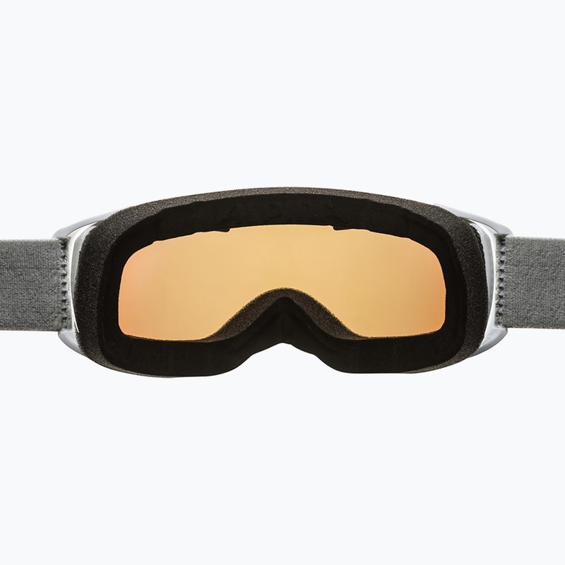 Skibrille Alpina Estetica Q-Lite pearlwhite gloss/mandarin sph 8