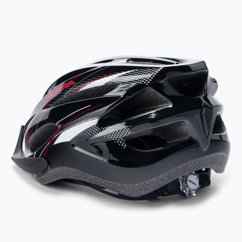 Fahrradhelm Alpina MTB 17 black/white/red 4