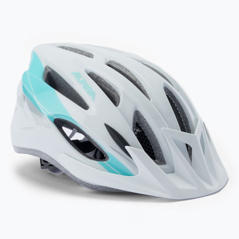 Fahrradhelm Alpina MTB 17 white/light blue