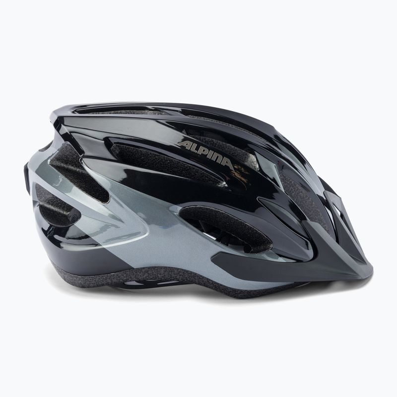 Fahrradhelm Alpina MTB 17 black/grey 3