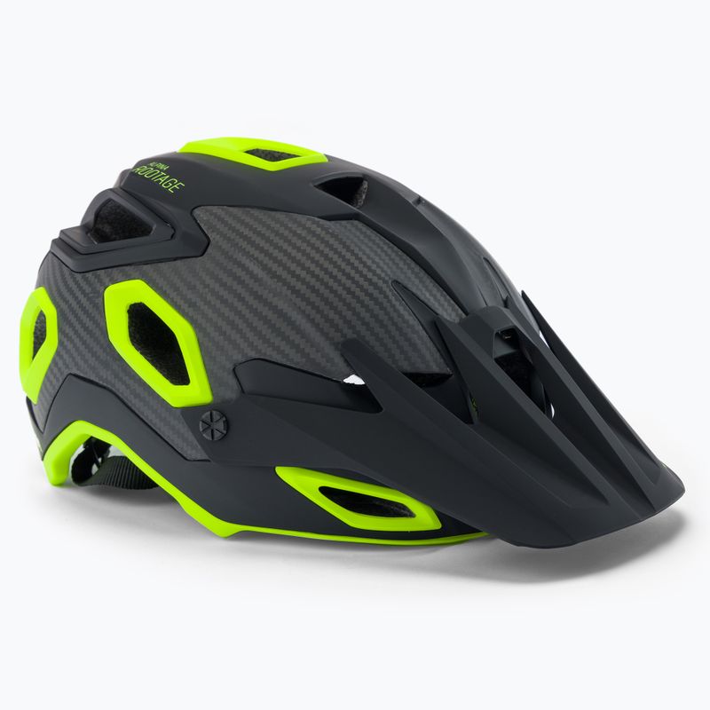 Fahrradhelm Alpina Rootage black neon/yellow