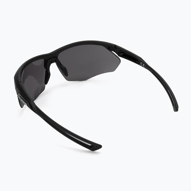 Fahrradbrille Alpina Defey HR black matte/black mirror 2