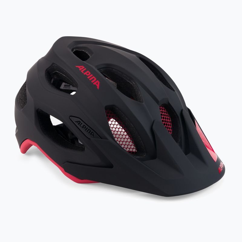 Fahrradhelm Alpina Carapax 2.0 black/red matte