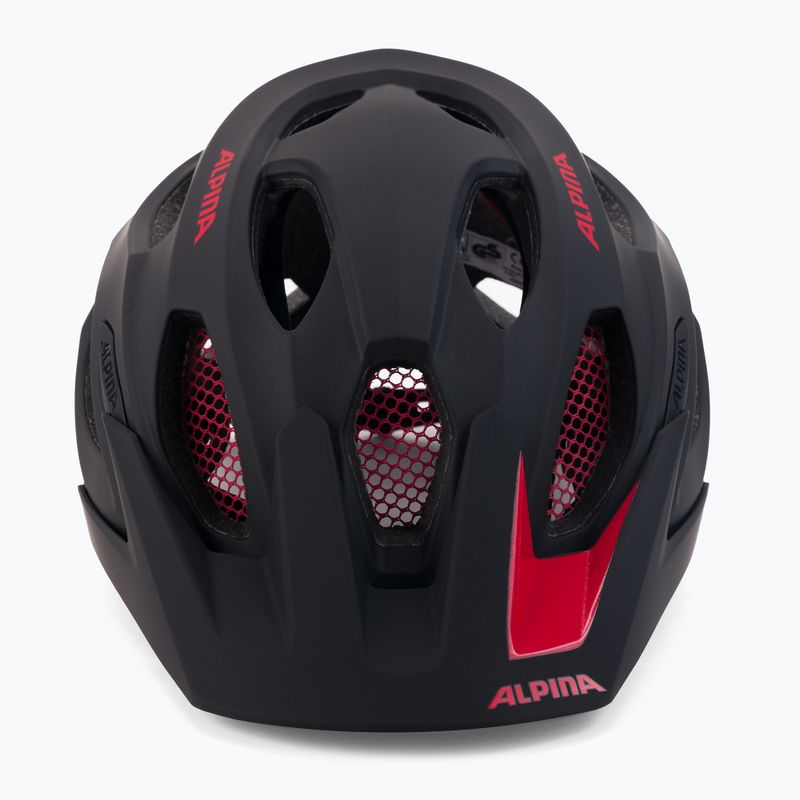 Fahrradhelm Alpina Carapax 2.0 black/red matte 2