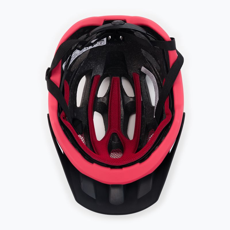 Fahrradhelm Alpina Carapax 2.0 black/red matte 5