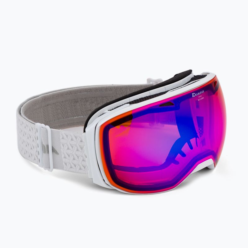 Skibrille Alpina Big Horn HM white/hm blue sph