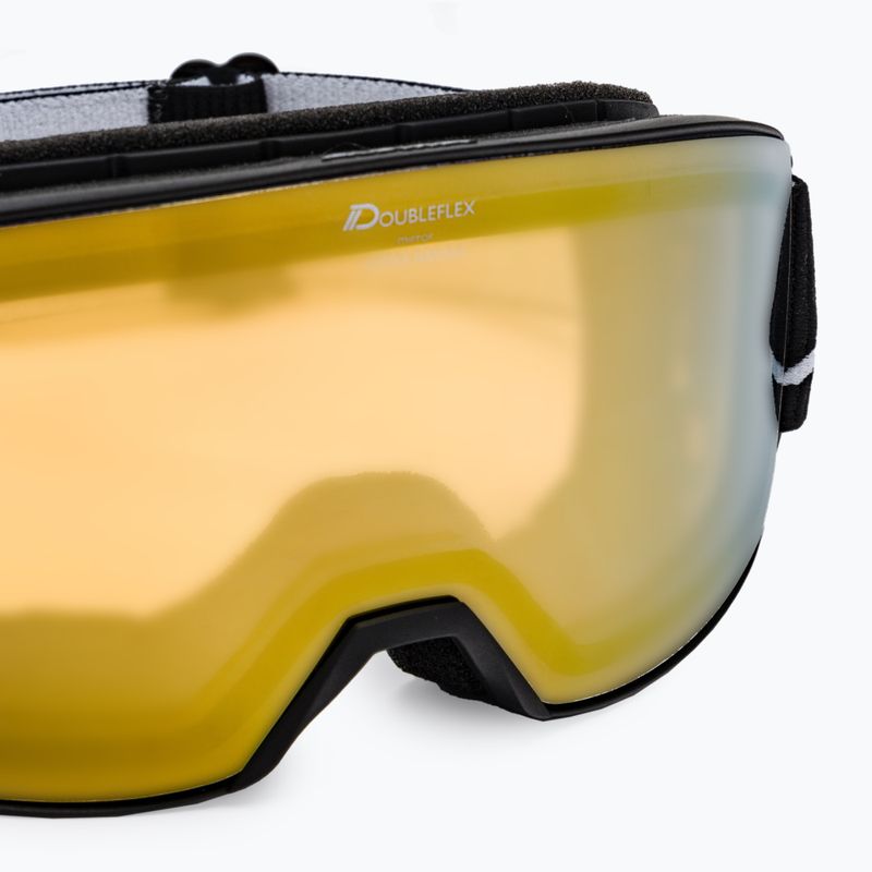 Skibrille Alpina Nakiska Q-Lite black matt/gold 5