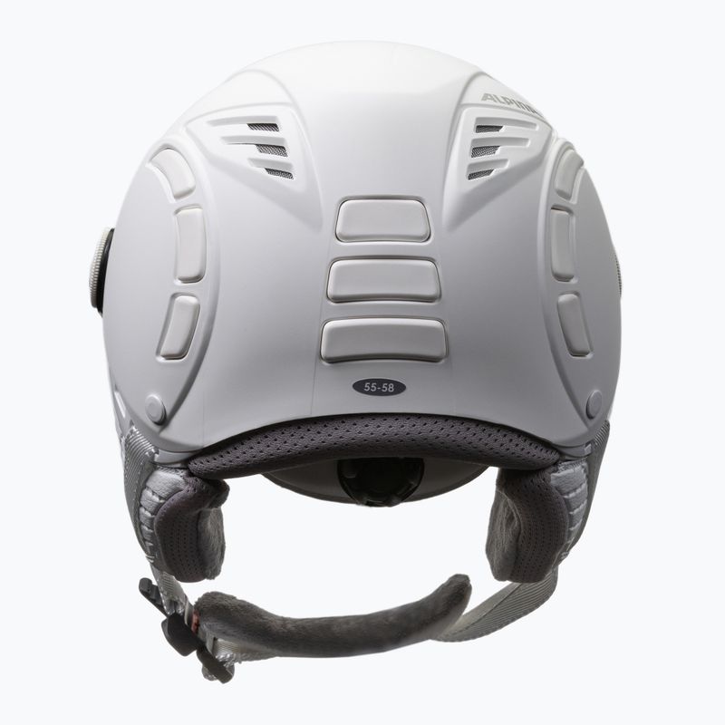 Skihelm Alpina Jump 2.0 VM white/gray matt 3