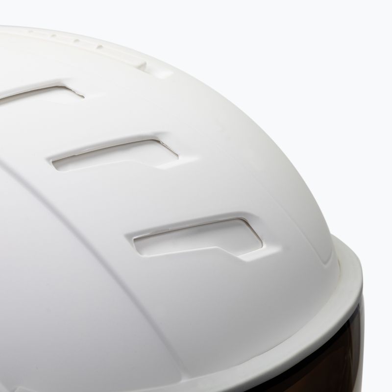 Skihelm Alpina Jump 2.0 VM white/gray matt 14